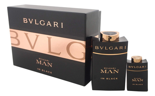 Conjunto De Perfumes Bvlgari Man In Black Eau De Perfume 100 - Imagem 3
