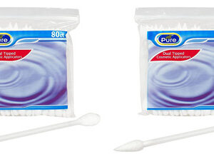 Aplicadores De Cosméticos All Pure 160 Cotonetes De Algodão,