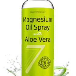 Spray De Óleo De Magnésio Seven Minerals Com Aloe Vera 350ml