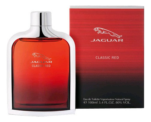 Perfume Jaguar Classic Red Eau De Toilette 100ml Para Homens