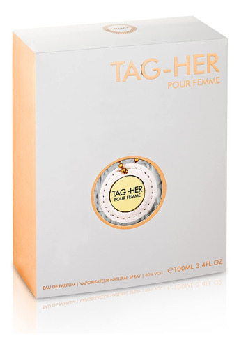 Perfume Armaf Tag-her Pour Femme Eau De Parfum 100ml - Imagem 3