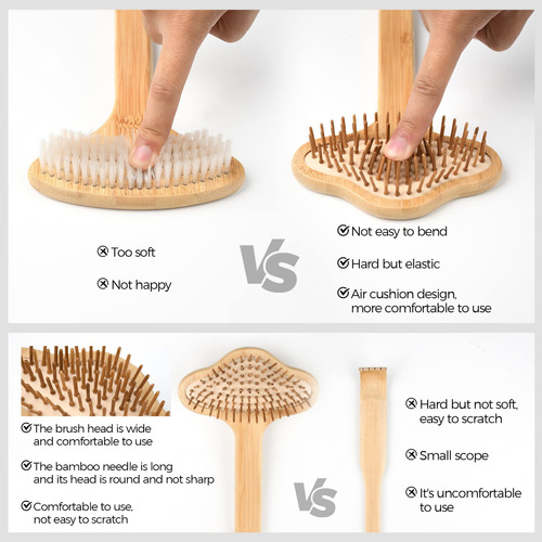 Back Scratcher Nurender Bambu Estendido De Grandes Dimensões - Imagem 6