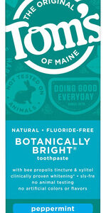 Pasta De Dentes Tom&quots Of Maine Botanically Bright Peppermint