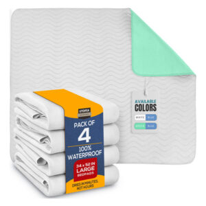 Almofadas Impermeáveis Laváveis Utopia Bedding 34x52cm - Pac