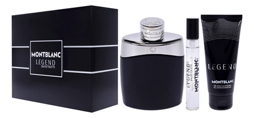 Conjunto De Presentes Perfume Mont Blanc Legend Para Homens, - Imagem 4