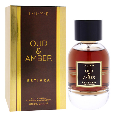 Perfume Estiara Luxe Oud And Amber Eau De Parfum 90ml Para Mulheres - Imagem 2