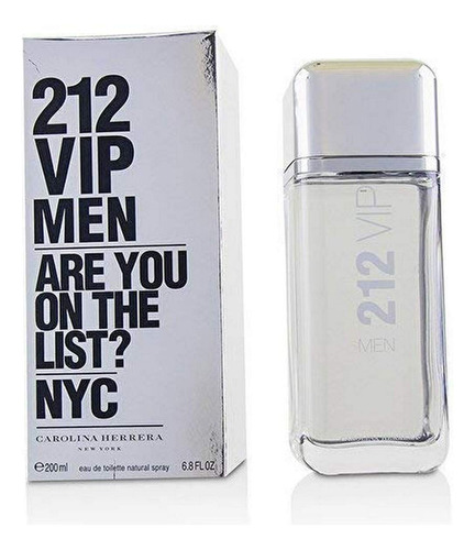 Spray Carolina Herrera 212 Vip Eau De Toilette Para Homens, - Imagem 2