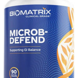 Suplemento Biomatrix Microb-defend De Tomilho, Orégano E Óle