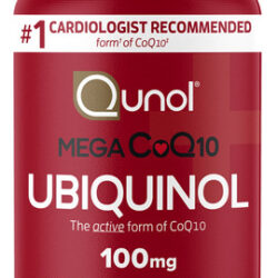 Suplemento Qunol Mega Ubiquinol Coq10 100 Mg 100 Cápsulas Ge