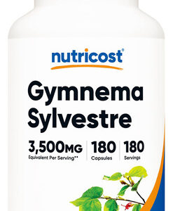Suplemento Nutricost: Extrato De Gymnema Sylvestre 3500mg 18