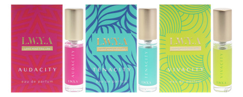 Mini Conjunto De Presentes Perfume Laya Audacity Edo 3x3ml P