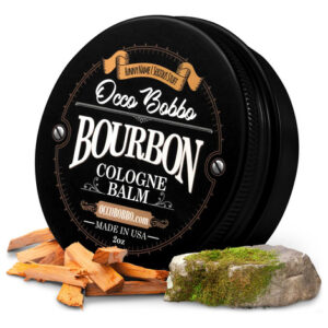 Colônia Sólida Occo Bobbo Bourbon E Sândalo 60ml Para Homens