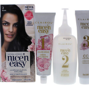 Cor Permanente Nice N Easy - 2 Pretas Da Clairol Para Mulher
