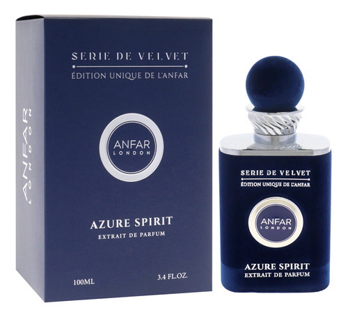 Perfume Anfar Velvet Azure Spirit Extrait De Parfum 100ml - Imagem 3