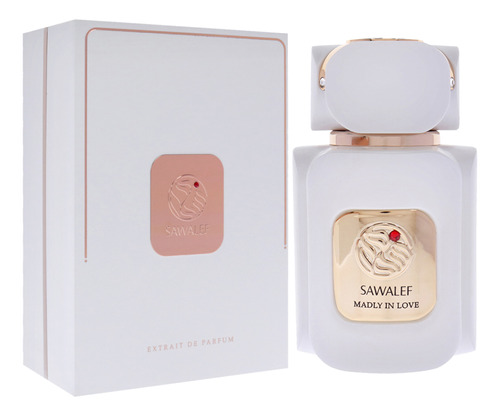 Perfume Sawalef Madly In Love Eau De Parfum 80ml Para Mulher - Imagem 3