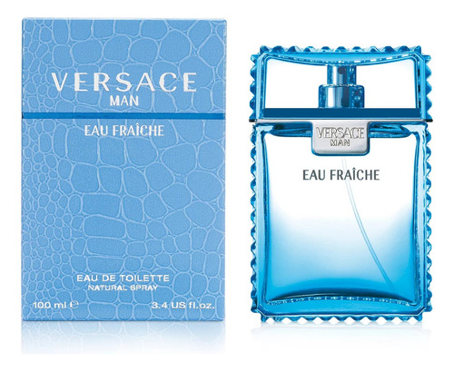 Perfume Versace Eau Fraiche Eau De Toilette 100ml For Men - Imagem 2