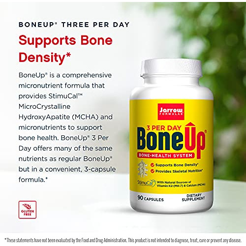 Suplemento Jarrow Formulas Boneup Three Por Dia 90 Cápsulas - Imagem 3