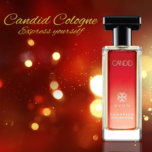 Perfume Avon Candid Cologne Spray 50ml Para Homens - Imagem 5