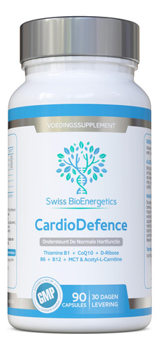 Suplemento Swiss Bioenergetics Cardiodefense 90 Cápsulas