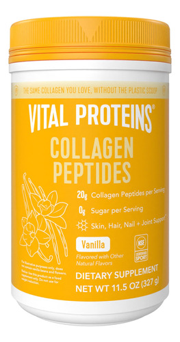 Suplementos: Proteínas Vitais, Peptídeos De Colágeno, Baunil