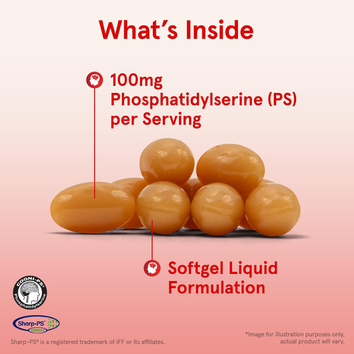 Jarrow Formulas Ps100 Fosfatidilserina 100 Mg, Suplemento Di - Imagem 3