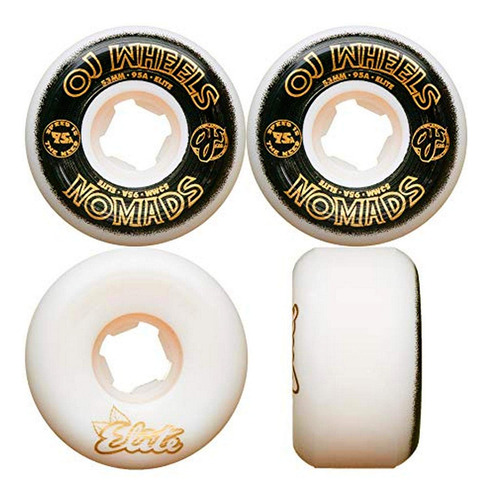 Rodas De Skate On Elite Nomads 53mm 95a Para Todos Os Terren - Imagem 4