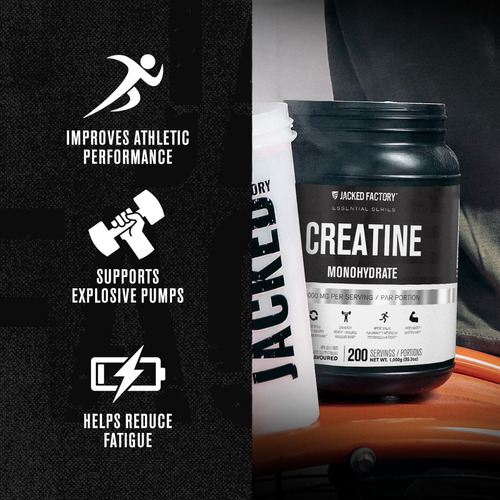 Suplemento De Creatina Jacked Factory Monohydrate 1000g - Imagem 4