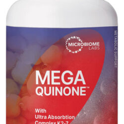 Suplemento Microbiome Labs Megaquinona Vitamina K2 320mcg