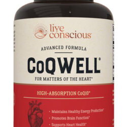 Suplemento Live Conscious Coq10 Coqsol 100mg 60 Cápsulas