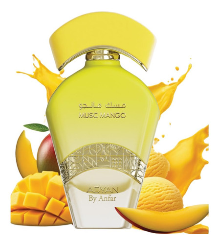 Perfume Adyan Musc Mango Extrait De Parfum 100ml Tropical - Imagem 2