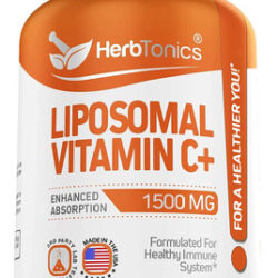 Suplemento: Cápsulas De 1500 Mg De Vitamina C Lipossomal Her