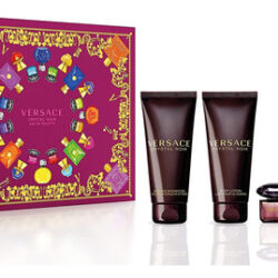 Conjunto De Presente Perfume Versace Crystal Noir, Edição De
