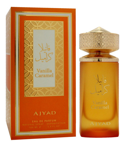Perfume Ajyad Vanilla Caramel Eau De Parfum 100ml Para Mulhe - Imagem 3