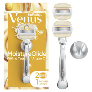 Gillette Venus Moistureglide Feminino C/ 2 Refis E Suporte