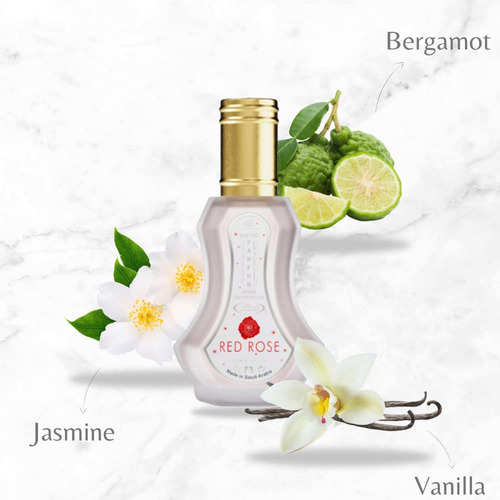 Perfume Al-rehab Red Rose Eau De Perfume 35ml (1.15 Fl. Oz) - Imagem 2
