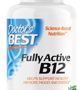 Suplemento Doctor's Best Fully Active B12 1500mcg 60 Comprim