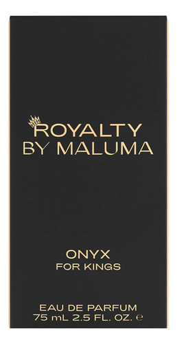 Perfume Royalty By Maluma Onyx Eau De Parfum 75ml Para Homen - Imagem 6