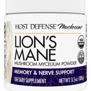 Suplemento Em Pó Host Defense Lion&quots Mane, 100 Ml, 66 Unidad