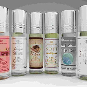 Conjunto De Óleos Perfumados Al-rehab 6 Ml X6 Soft, Sultan Al Oud, Red Ro