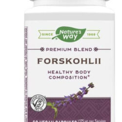 Suplemento Nature's Way Forskohlii 125 Mg Forslean 60 Vcaps