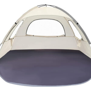 Tenda De Praia Whitefang Anti-uv Portátil Sun Shade Para 3 P