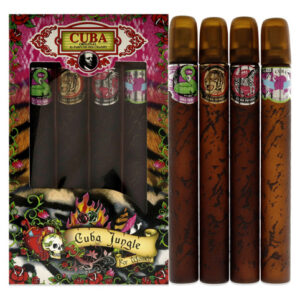 Conjunto De Presente Perfume Cuba Jungle By Cuba Para Mulher