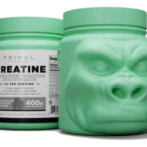 Creatina Monohidratada Em Pó Primal 400g Sem Sabor