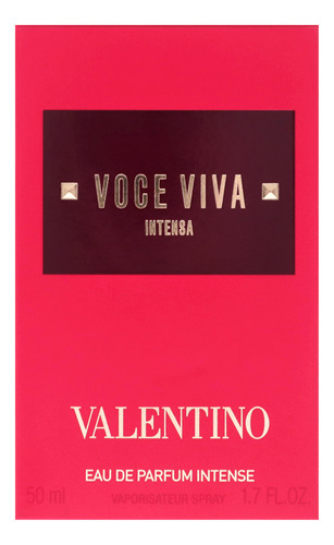 Perfume Valentino Voce Viva Intensa Edp Spray Para Mulheres - Imagem 4
