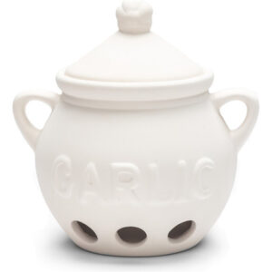 Guardião De Alho Fox Run, 5,25 X 4,25 X 5,5 Polegadas, Branc