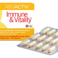 Suplemento Reg&quotactiv Immune & Vitality Com Probióticos E Vit