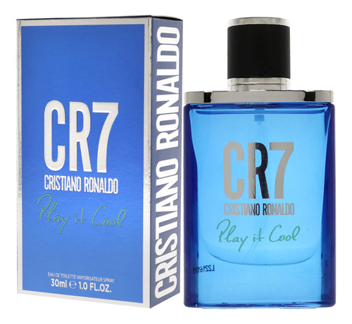 Perfume Cr7 Cristiano Ronaldo Cr7 Play It Cool Edt 30 Ml - Imagem 4