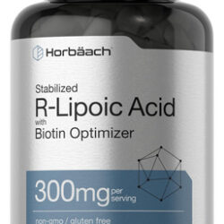 Suplemento De Ácido R-lipóico Estabilizado Horbäach 300 Mg C