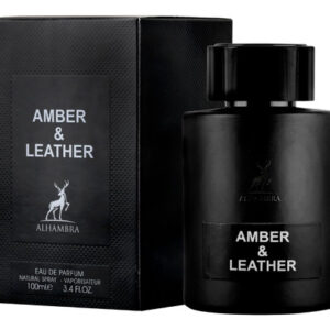 Perfume Alhambra Amber & Leather Eau De Parfum 100ml Para Ho