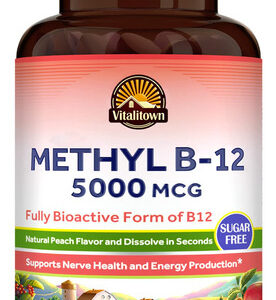 Suplemento De Vitamina B12 (metil B12) Vitalitown 5000mcg
